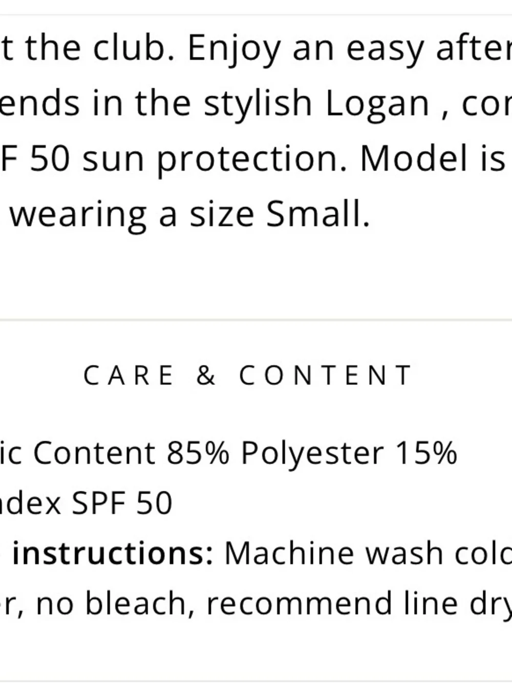 Ana Clare Logan Oceanus skort